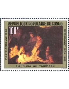 Timbre Poste Congo N° PA274 Obl philatelie foxtimbre