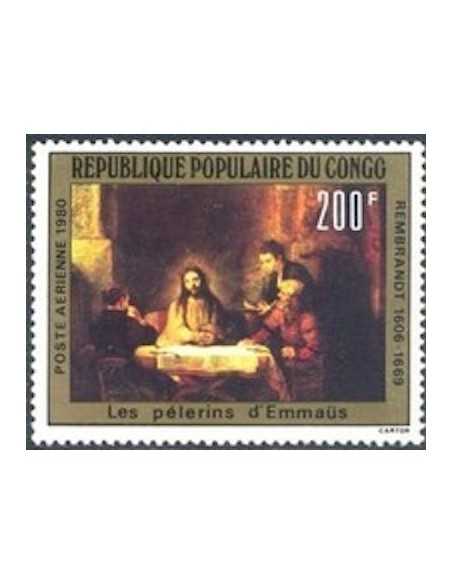 Timbre Poste Congo N° PA275 Obl philatelie foxtimbre