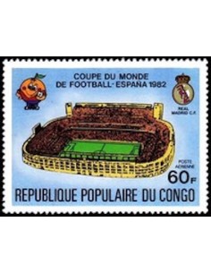 Timbre Poste Congo N° PA280 Obl philatelie foxtimbre