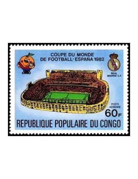 Timbre Poste Congo N° PA280 Obl philatelie foxtimbre