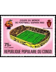 Timbre Poste Congo N° PA281 Obl philatelie foxtimbre