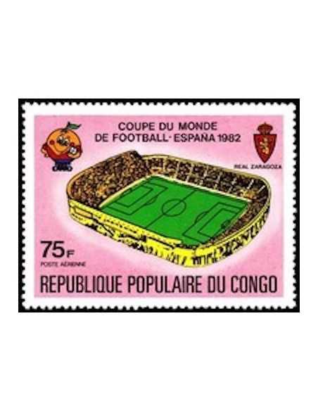 Timbre Poste Congo N° PA281 Obl philatelie foxtimbre