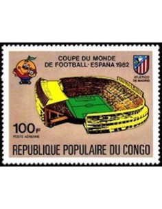 Timbre Poste Congo N° PA282 Obl philatelie foxtimbre