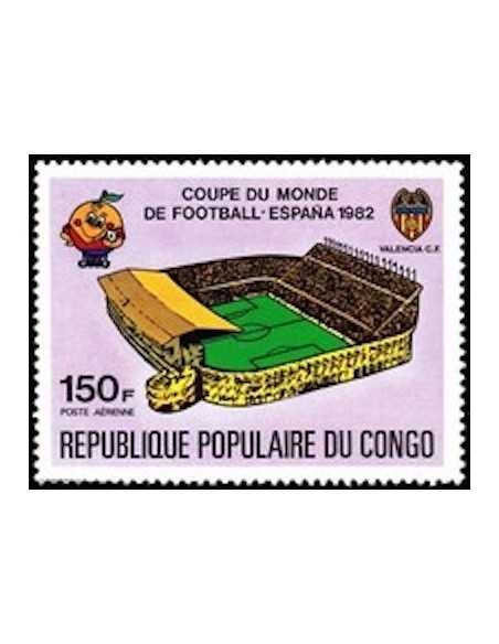 Timbre Poste Congo N° PA283 Obl philatelie foxtimbre