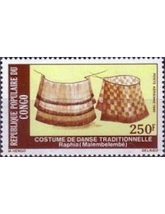 Timbre Poste Congo N° PA285 Obl philatelie foxtimbre