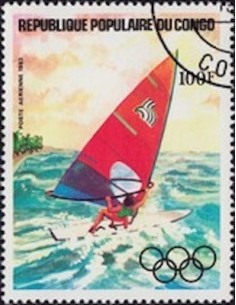 Timbre Poste Congo N° PA304 Obl philatelie foxtimbre