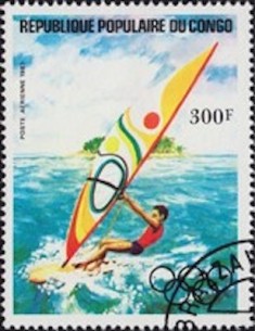 Timbre Poste Congo N° PA306 Obl philatelie foxtimbre