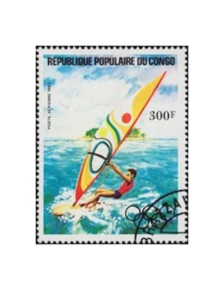 Timbre Poste Congo N° PA306 Obl philatelie foxtimbre