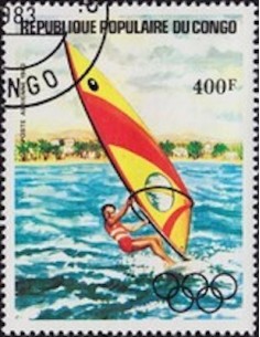 Timbre Poste Congo N° PA307 Obl philatelie foxtimbre