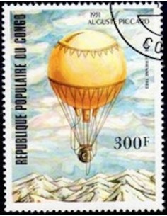 Timbre Poste Congo N° PA310 Obl philatelie foxtimbre