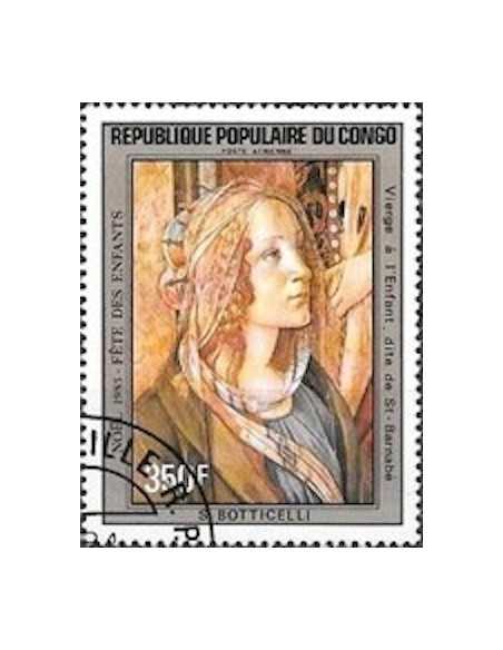 Timbre Poste Congo N° PA313 Obl philatelie foxtimbre