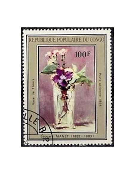 Timbre Poste Congo N° PA315 Obl philatelie foxtimbre