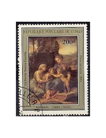 Timbre Poste Congo N° PA316 Obl philatelie foxtimbre