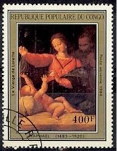 Timbre Poste Congo N° PA318 Obl philatelie foxtimbre