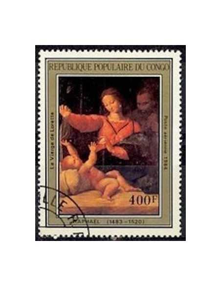 Timbre Poste Congo N° PA318 Obl philatelie foxtimbre