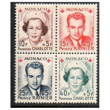 Monaco Neuf ** N° 0334A/337A