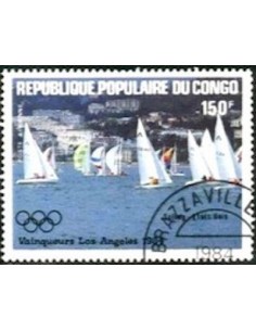 Timbre Poste Congo N° PA326 Obl philatelie foxtimbre