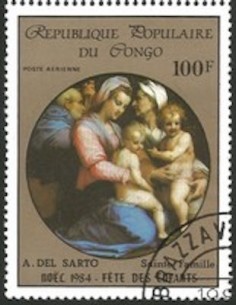 Timbre Poste Congo N° PA329 Obl philatelie foxtimbre