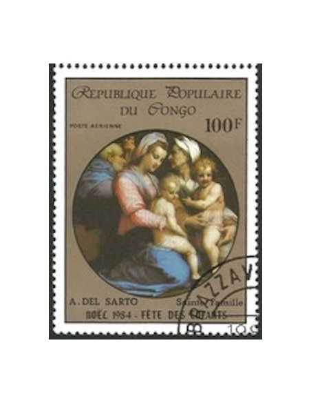 Timbre Poste Congo N° PA329 Obl philatelie foxtimbre