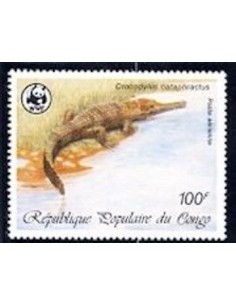 Timbre Poste Congo N° PA362 Obl philatelie foxtimbre