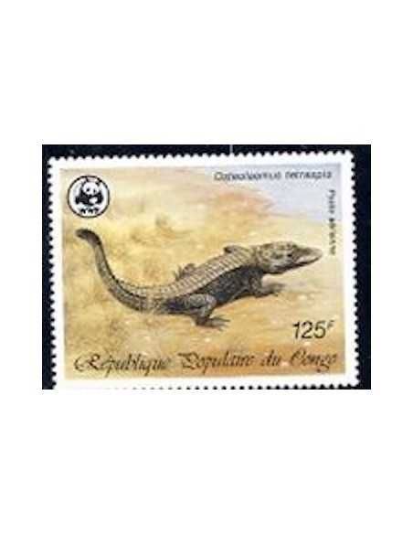 Timbre Poste Congo N° PA363 Obl philatelie foxtimbre