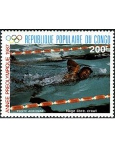 Timbre Poste Congo N° PA368 Obl philatelie foxtimbre