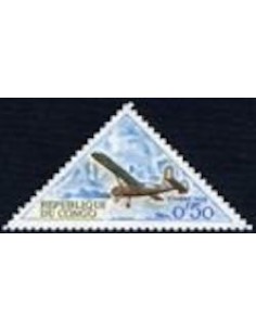 Timbre Poste Congo N° TA035 Obl philatelie foxtimbre