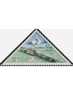 Timbre Poste Congo N° TA039 Obl philatelie foxtimbre