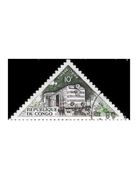 Timbre Poste Congo N° TA043 Obl philatelie foxtimbre