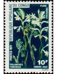Timbre Poste Congo N° TA049 Obl philatelie foxtimbre