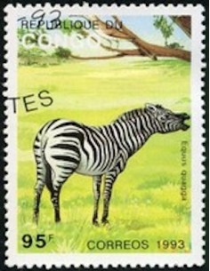 Timbre poste Congo N° 0973 N**philatelie foxtimbre