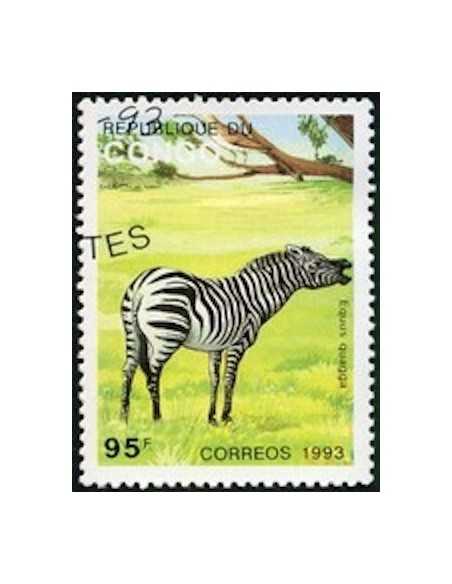 Timbre poste Congo N° 0973 N**philatelie foxtimbre