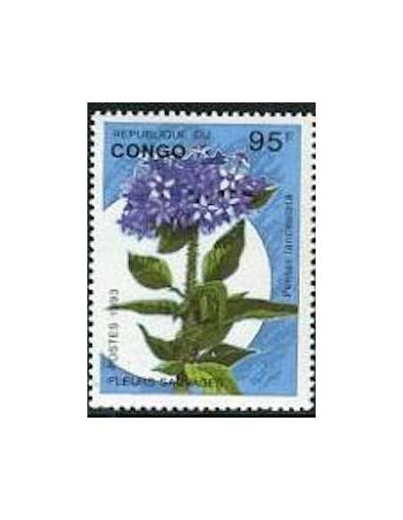 Timbre poste Congo N° 0983 N**philatelie foxtimbre