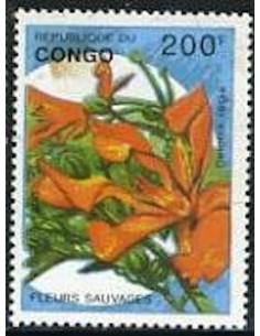 Timbre poste Congo N° 0985 N**philatelie foxtimbre