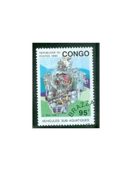 Timbre poste Congo N° 0986B N**philatelie foxtimbre