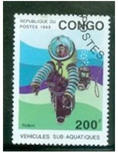 Timbre poste Congo N° 0986D N**philatelie foxtimbre