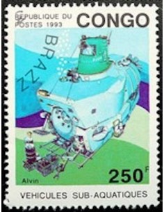 Timbre poste Congo N° 0986E N**philatelie foxtimbre