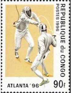 Timbre poste Congo N° 1035 N**philatelie foxtimbre