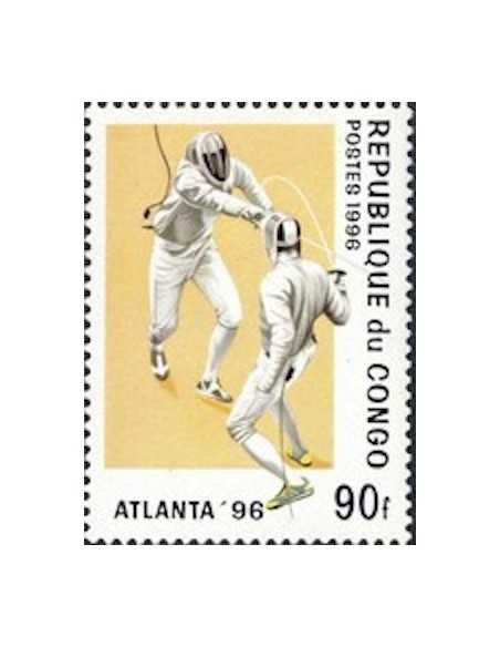 Timbre poste Congo N° 1035 N**philatelie foxtimbre