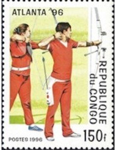 Timbre poste Congo N° 1036 N**philatelie foxtimbre