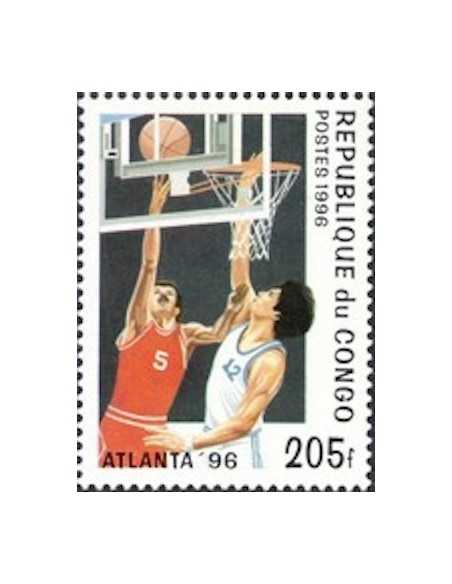 Timbre poste Congo N° 1037 N**philatelie foxtimbre