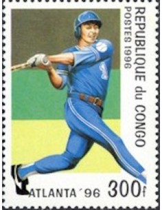 Timbre poste Congo N° 1038 N**philatelie foxtimbre