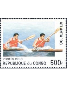 Timbre poste Congo N° 1040 N**philatelie foxtimbre