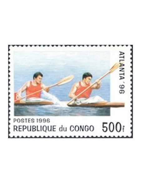 Timbre poste Congo N° 1040 N**philatelie foxtimbre