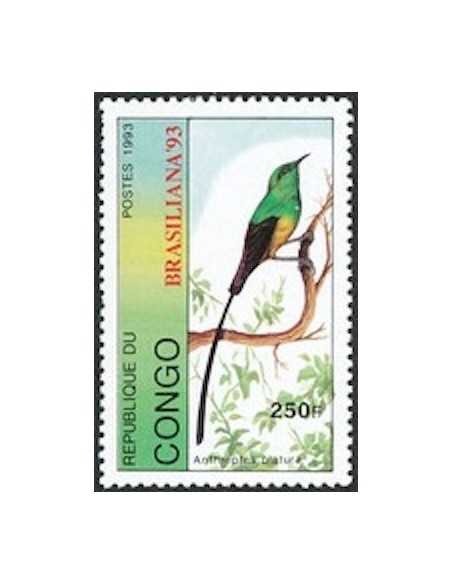 Timbre poste Congo N° 0986K N* philatelie foxtimbre