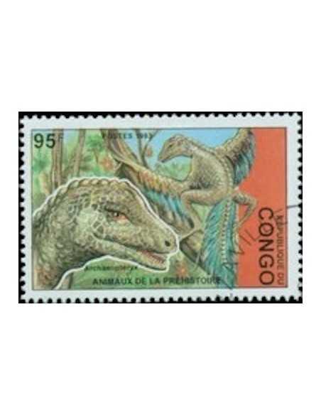 Timbre poste Congo N° 0986M N* philatelie foxtimbre