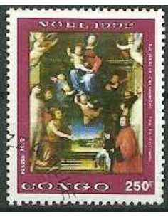 Timbre poste Congo N° 0962K Obli