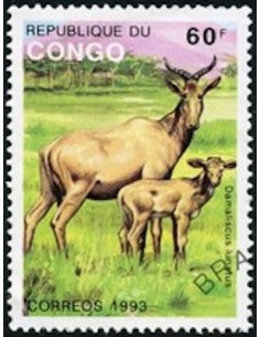 Timbre poste Congo N° 0971 Obli