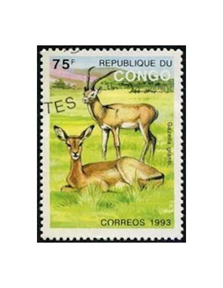 Timbre poste Congo N° 0972 Obli
