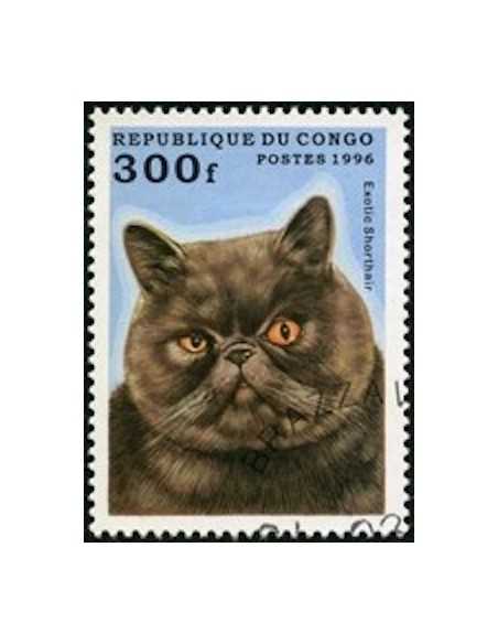 Timbre poste Congo N° 1022D Obli